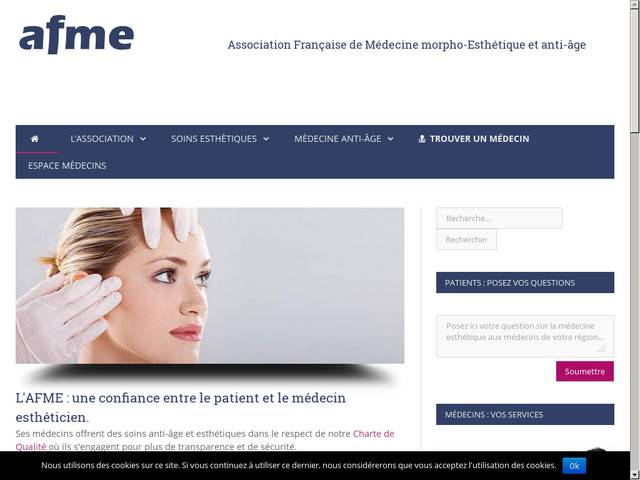 Afme médecine esthétique - association française des 
médecins esthéticiens
