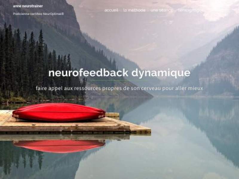 anne neurotrainer ∣ neurofeedback dynamique