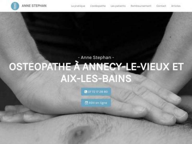 Anne STEPHAN Ostéopathe La Saulce / Gap