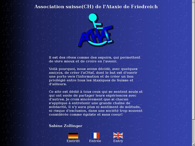 Association suisse de l'ataxie de friedreich