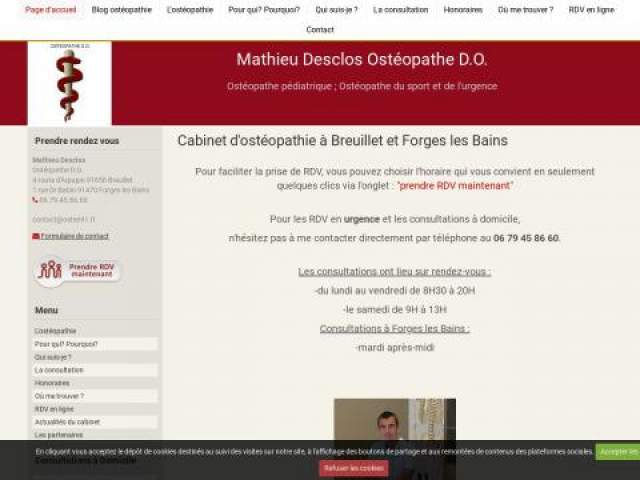 Mathieu desclos ostéopathe d.o.