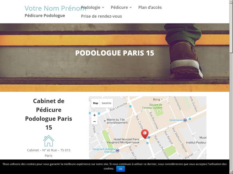 Podologue Paris 15