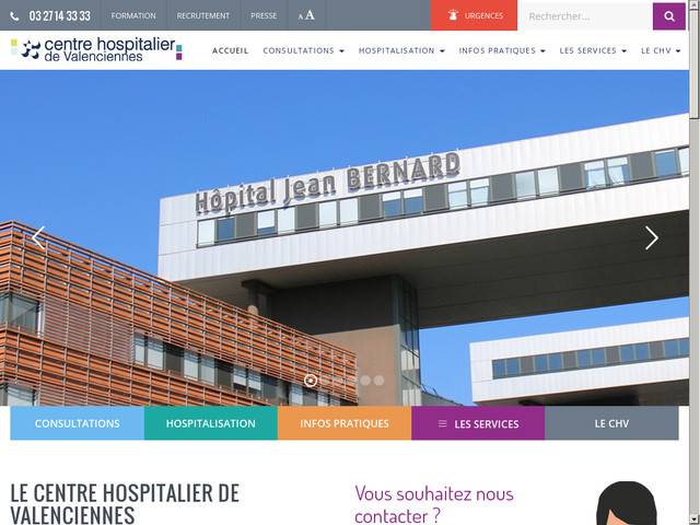 Centre hospitalier de valenciennes