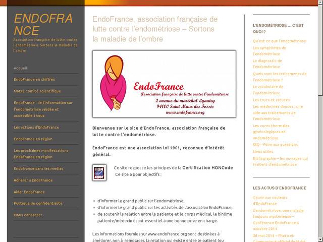 Endofrance, association française de lutte contre 
l'endométriose