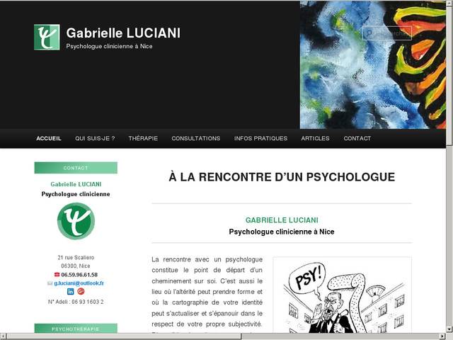 Gabrielle luciani - psychologue clinicienne à nice
