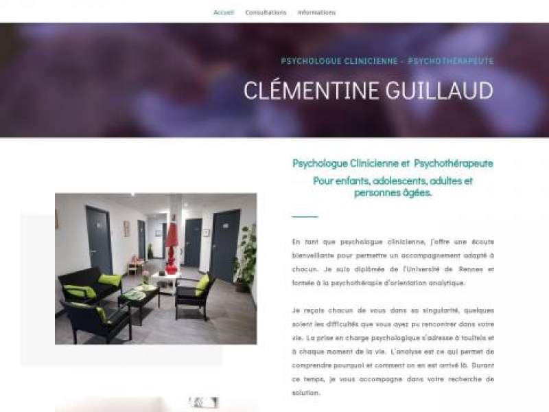 Clémentine Guillaud - Psychologue Clinicienne Montgermont