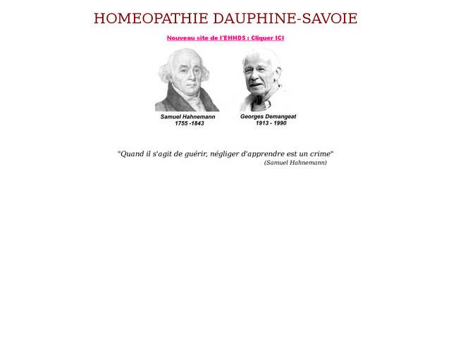 Homéopathie dauphiné savoie