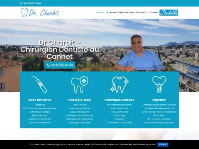Dr charbit dentiste au cannet