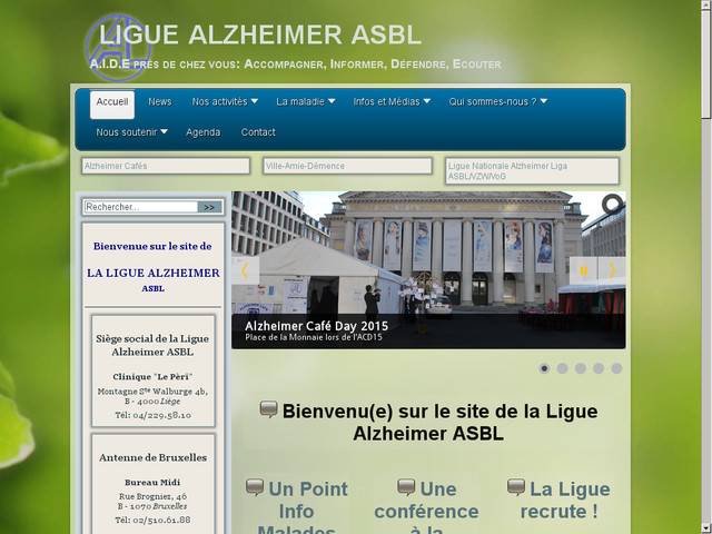 La ligue alzheimer de belgique