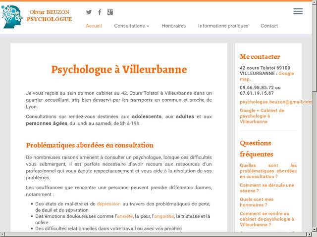 Olivier beuzon, psychologue nantes