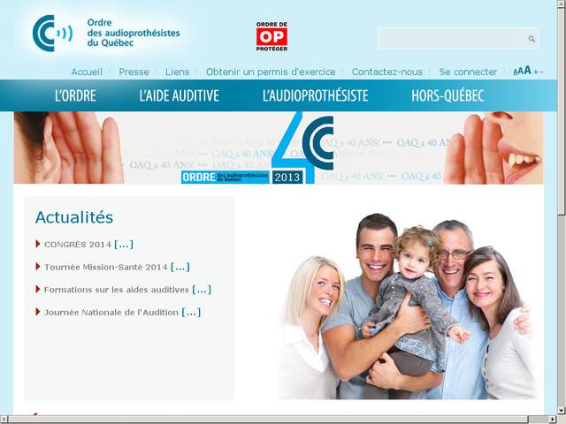 des audioprothesistes du quebec Notre équipe est formée de professionnels reconnus par l’ordre des audioprothésistes du québec qui allient passion et dévouement afin d’offrir un service. des audioprothesistes du quebec Notre équipe est formée de professionnels reconnus par l’ordre des audioprothésistes du québec qui allient passion et dévouement afin d’offrir un service.