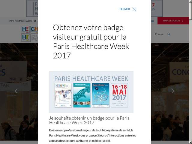 Paris healthcare week