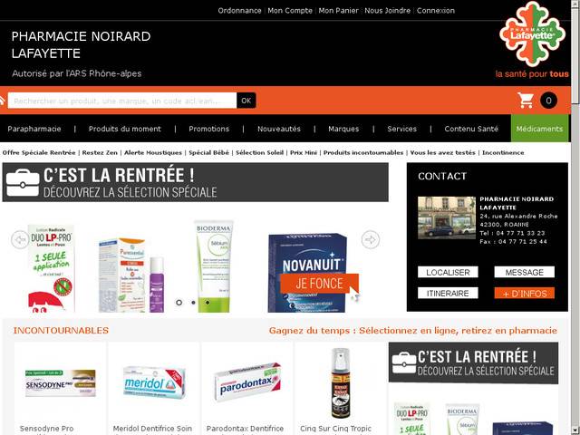 Pharmacie noirard-moncorge