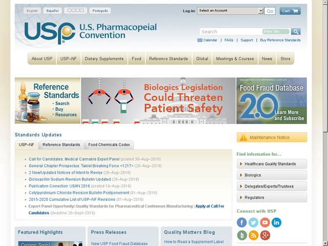 Usp (us pharmacopeia)