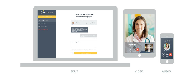 Téléconsultation : MesDocteurs lance son nouveau service de téléconsultation avec la possibilité de délivrer une ordonnance à distance ! 