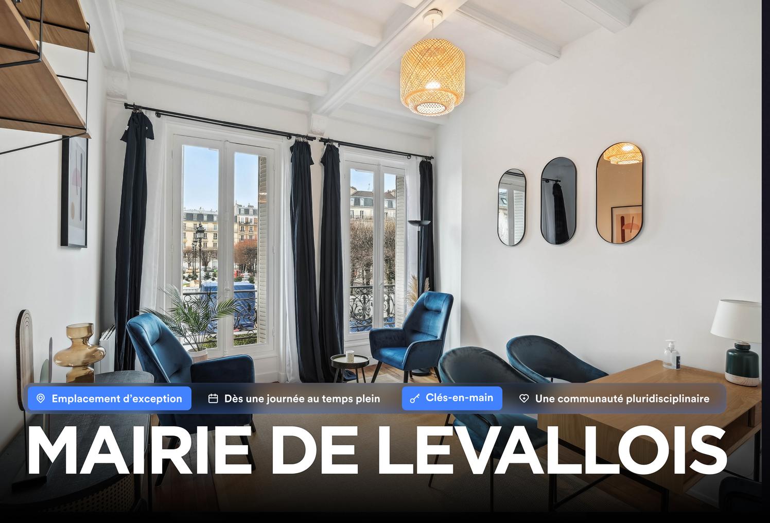 ✨ levallois – mairie : cabinets médicaux & paramédicaux disponibles