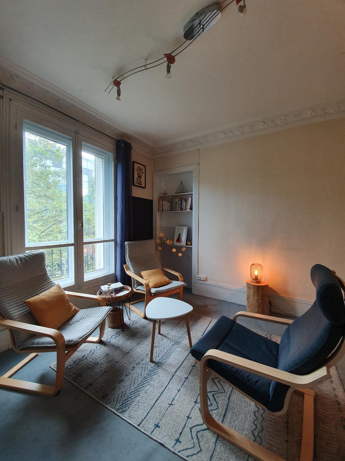 Pièce de consultation en immeuble haussmannien, Boulogne-Billancourt — photo 4