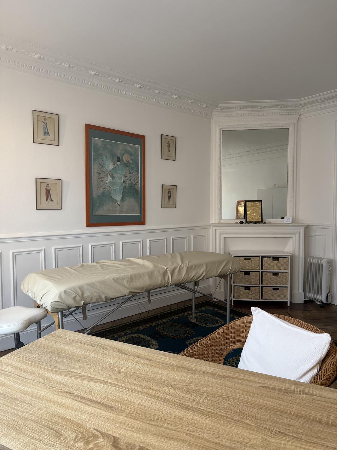 Pièce de consultation en immeuble haussmannien, Boulogne-Billancourt — photo 5