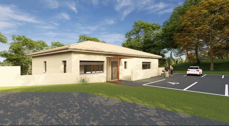 Cabinet de 14 m² vue sur les Pyrénées, Saint-Félix-Lauragais