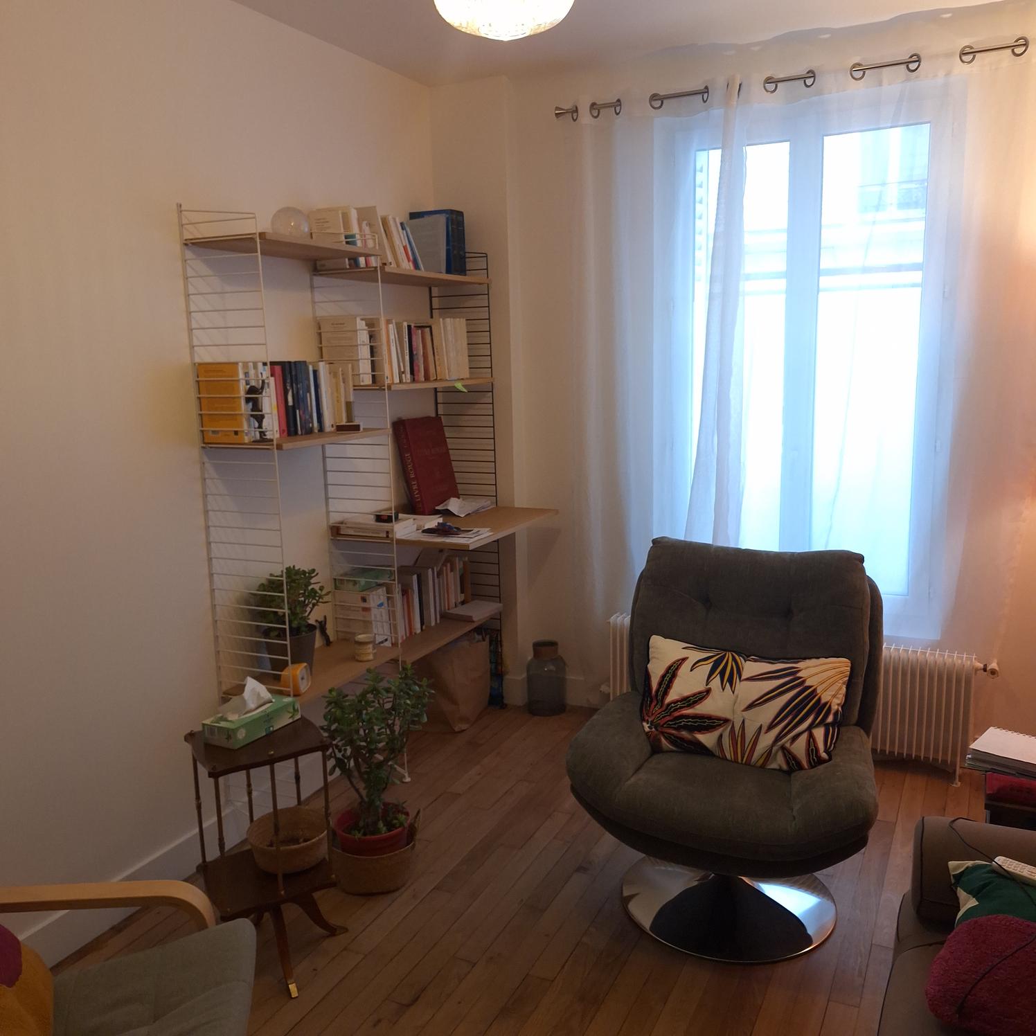 Partage cabinet psychothérapie- psychanalyse - paris 17 batignolles — photo 2