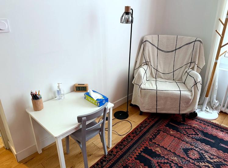 Cabinet psy à partager – 200€/j  – lundi, jeudi matin, samedi – paris 20e — photo 2