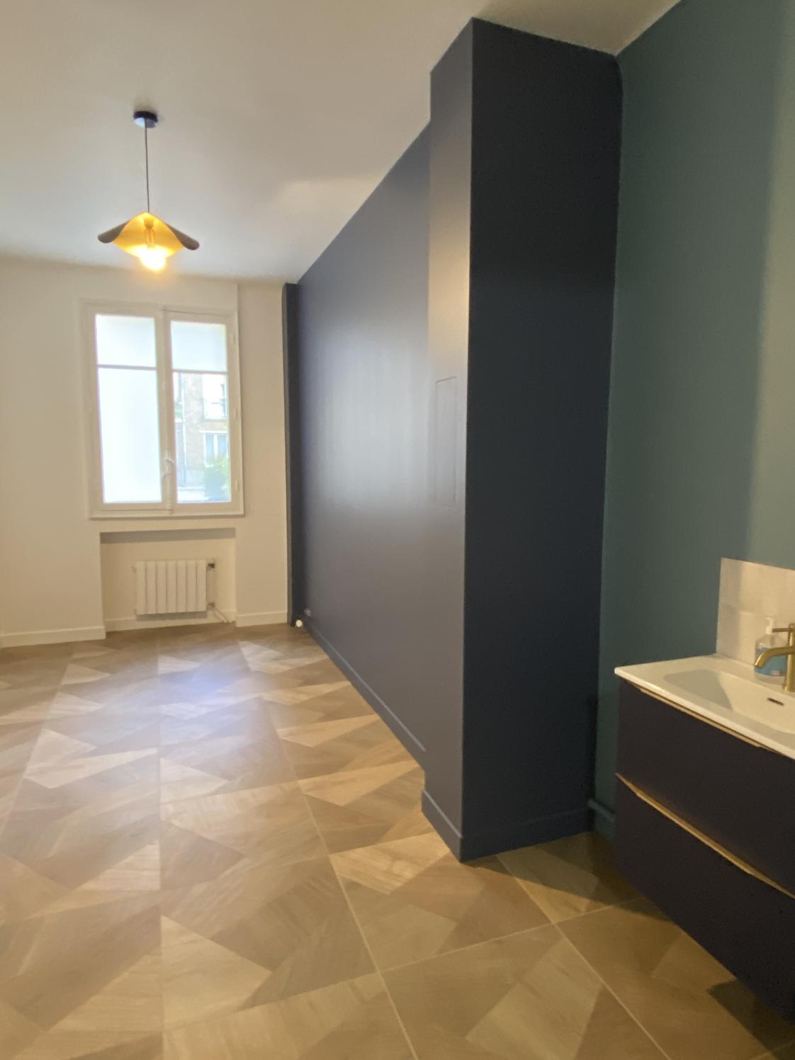 Cabinets rénovés avec parquet rue Jouvenet, Auteuil, Paris 16e — photo 3