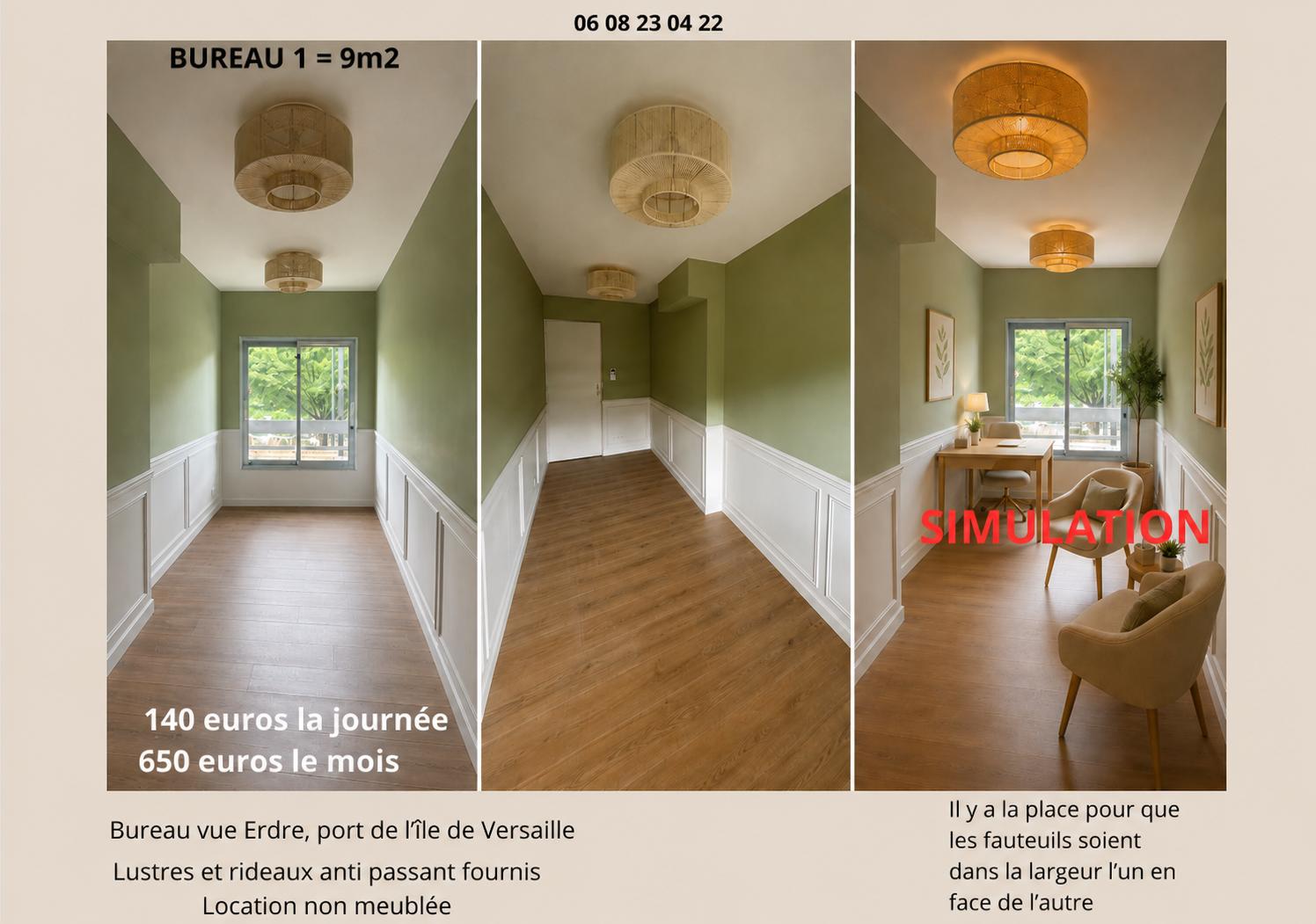 Bureaux pour thérapeutes au cabinet EORA, Carquefou — photo 3