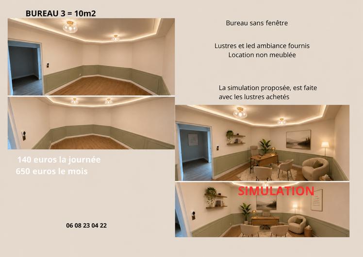 Bureaux pour thérapeutes au cabinet EORA, Carquefou — photo 5