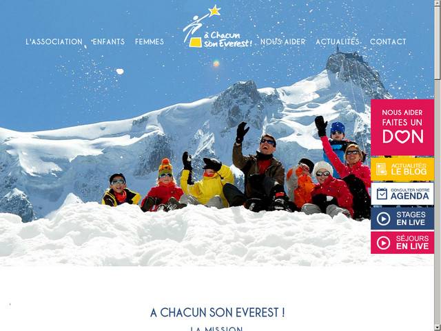 A chacun son everest!