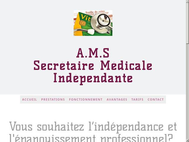 A.m.s secrétaire medicale 