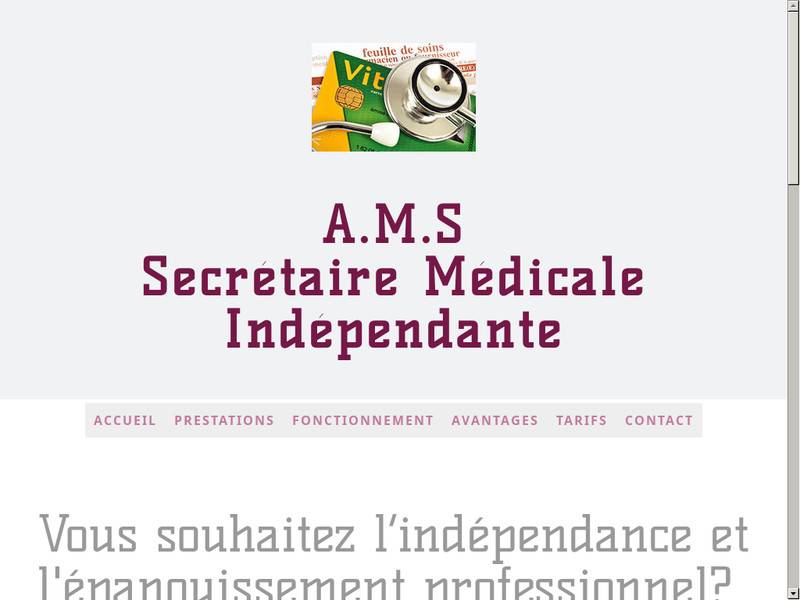 A.M.S secrétaire medicale 
