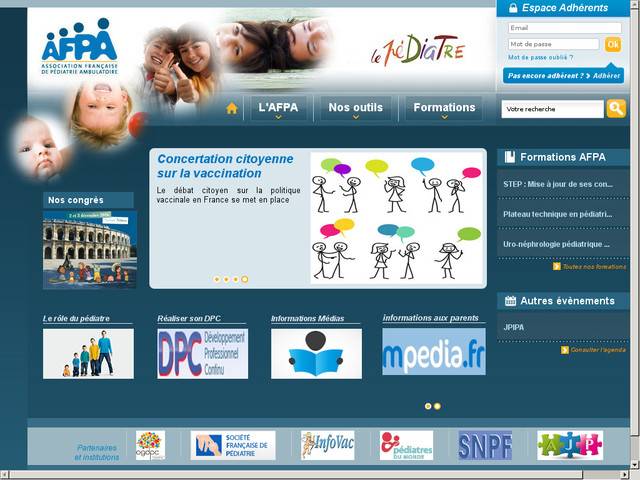 Afpa , association française de pédiatrie ambulatoire