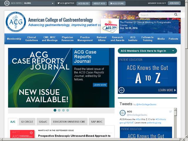 American college of gastroenterology.