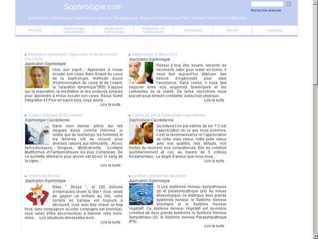 Antenne de la sophrologie