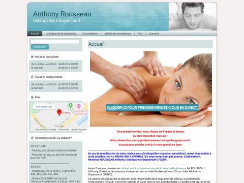 Anthony Rousseau - Ostéopathe à Guyancourt