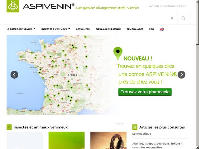 Aspivenin®, le premier geste contre tous les venins