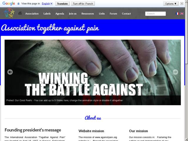 Association internationale ensemble contre la douleur