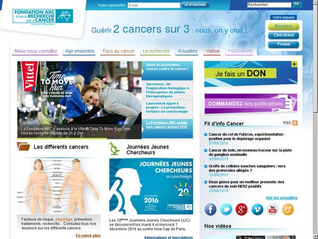 Association pour la recherche sur le cancer (arc)