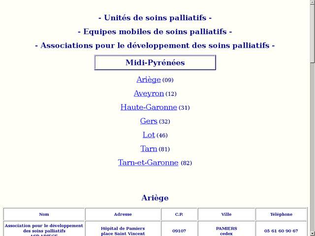 Associations pour le développement des soins palliatifs