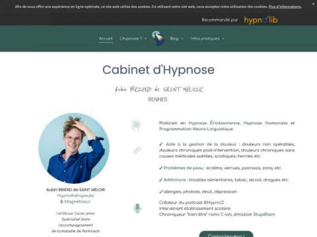 Aubin briend, hypnothérapeute à rennes (35)