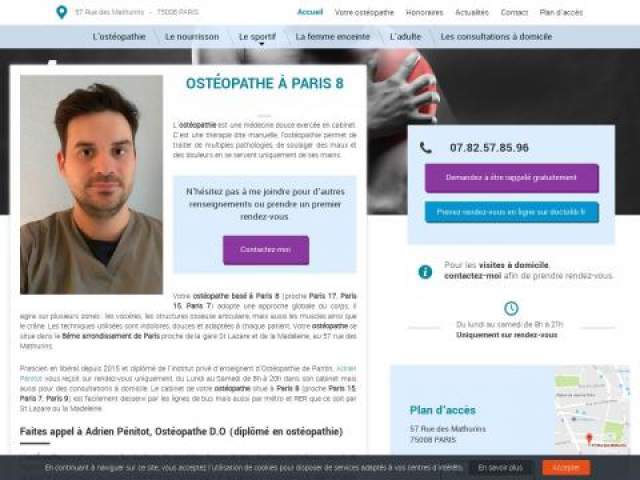 Bénéficiez de séances d?ostéopathie à paris 8 