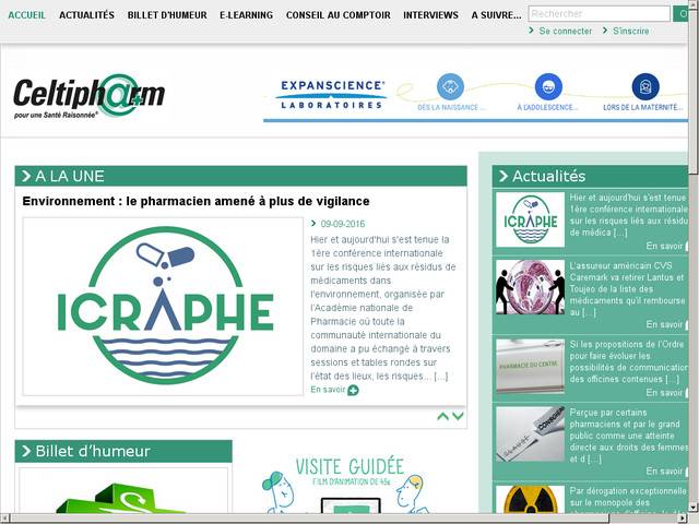 Celtipharm : l?internet 100% pharmacien