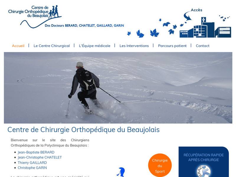 Centre de Chirurgie Orthopédique du Beaujolais