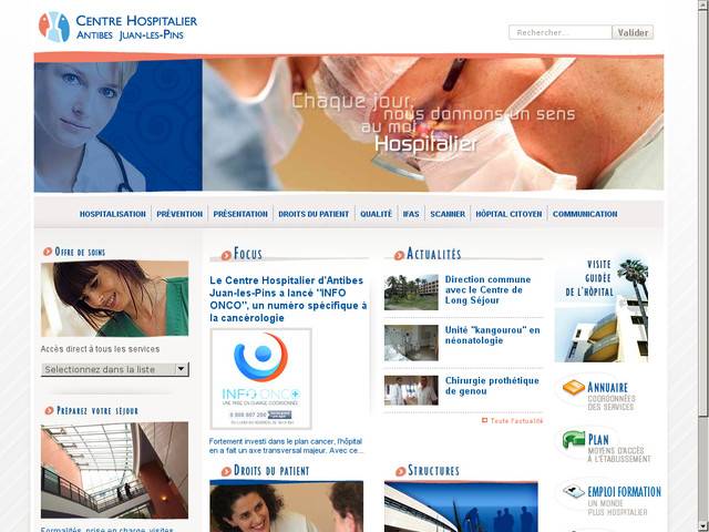 Centre hospitalier d'antibes - juan-les-pins