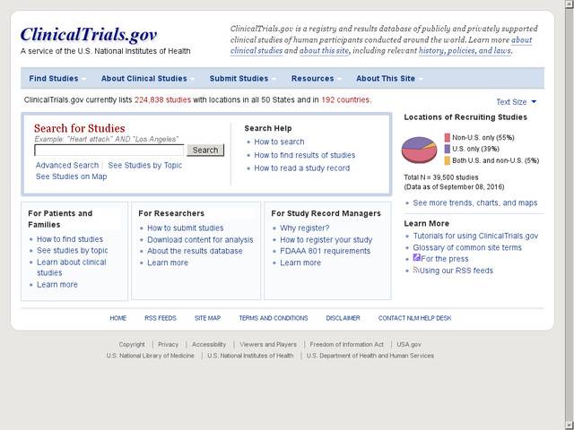 Clinical trials
