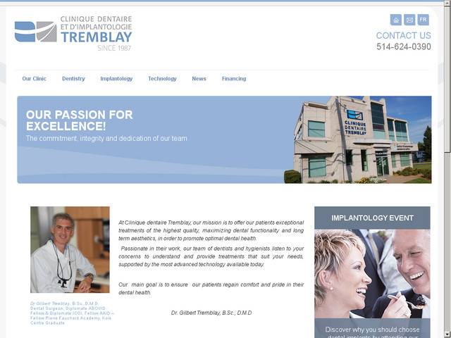 Www.cliniquedentairetremblay.com