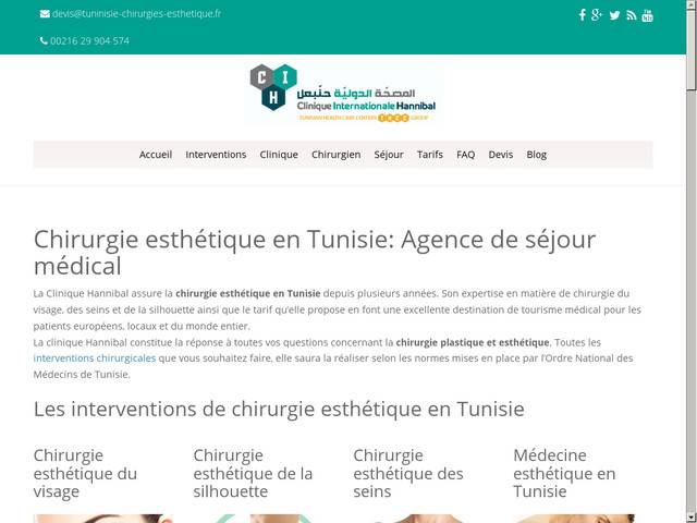 Chirurgie esthétique tunisie