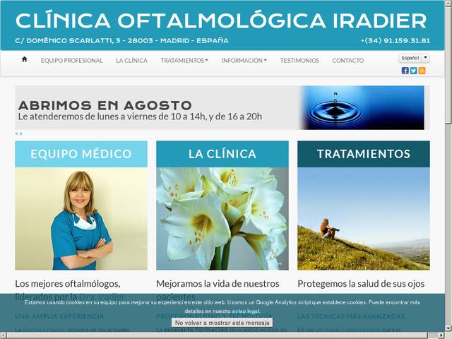 Clinique ophtalmologique iradier