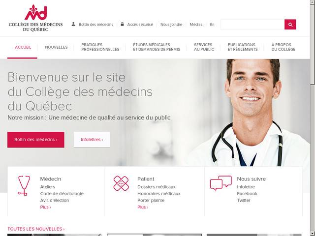 Collège des médecins du québec.
