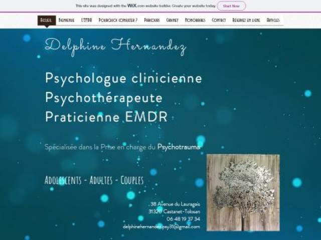 Psychologue emdr castanet delphine hernandez